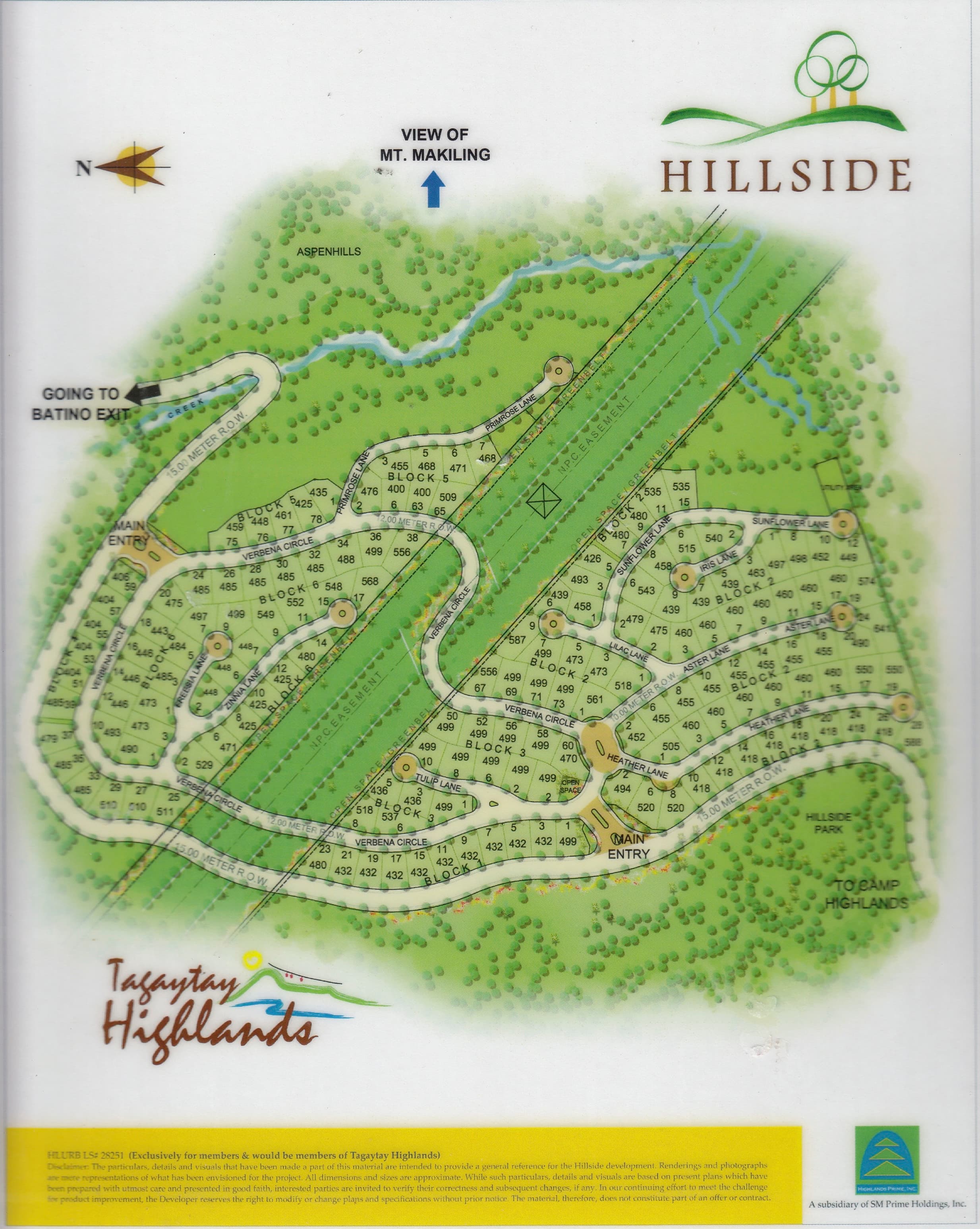VACANT LOT AT HILLSIDE OF TAGAYTAY HIGHLANDS